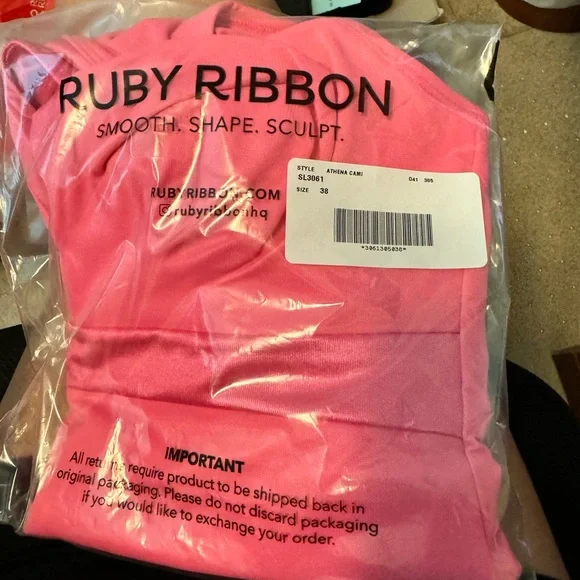 Ruby Ribbon Cami - Picture 2 of 2